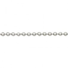 16 inch (41cm) 304 Stainless Steel Ball Chain Necklaces with Lobster Clasp - Each
