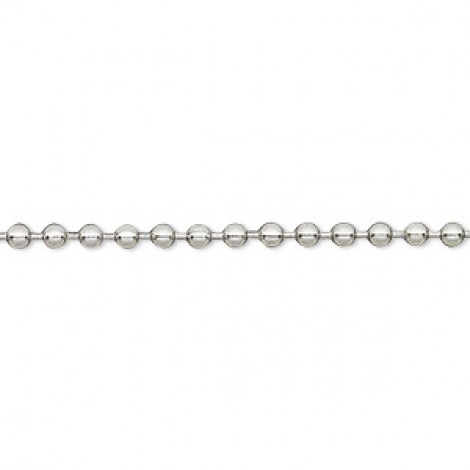 16 inch (41cm) 304 Stainless Steel Ball Chain Necklaces with Lobster Clasp