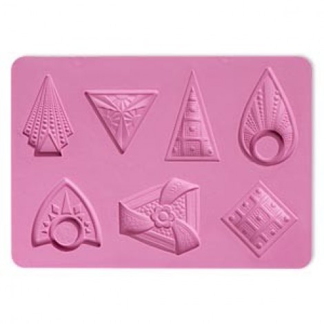 Silicone Mold - 38x33mm-44x40mm Triangle / Shields