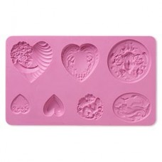 Silicone Mold - 22x22mm-49x47mm Hearts