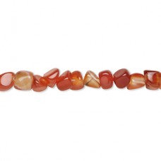 5-7mm Carnelian Pebble Bead Strands