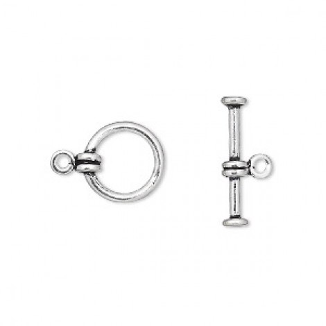 10mm Sterling Silver Fancy Toggle Clasp Sets
