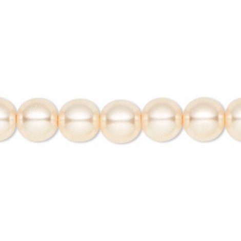 8mm Celestial Crystal Pearls - Cream