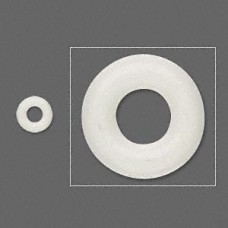 7mm OD/3mm ID Antique White Rubber Oh-Rings