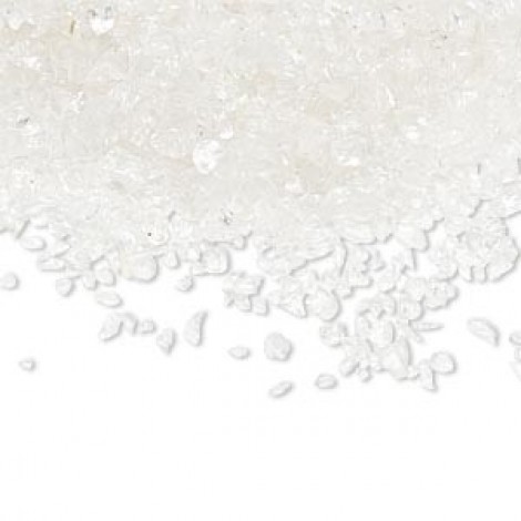 Natural Crystal Quartz Undrilled Mini Chips - 50gm