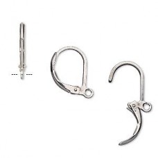 14mm Stainless Steel Leverback Earwires