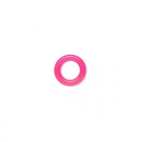 10mm (6mm ID) Neon Pink Silicon Oh! Rings