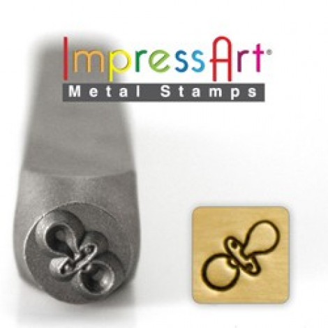 6mm ImpressArt Metal Stamp - Pacifier