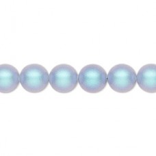 8mm Crystal Passions® 5810 Crystal Pearls - Iridescent Light Blue