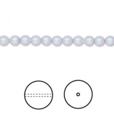 4mm Crystal Passions® Crystal Pearls - Iridescent Dreamy Blue - Pack of 10
