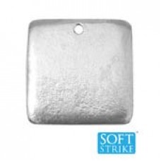 24mm ImpressArt Soft Strike Pewter Blank - Square - Each