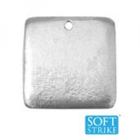 24mm ImpressArt Soft Strike Pewter Blank - Square - Each