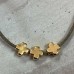 6.2mm (1.5mm ID) High Quality 24K Gold Plated Cross Spacer Beads - Pack of 2 6.2mm (1.5mm ID) High Quality 24K Gold Plated Cross Spacer Beads - Pack of 2