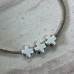 6.2mm (1.5mm ID) High Quality Silver Plated Cross Spacer Beads - Pack of 2 6.2mm (1.5mm ID) High Quality Silver Plated Cross Spacer Beads - Pack of 2