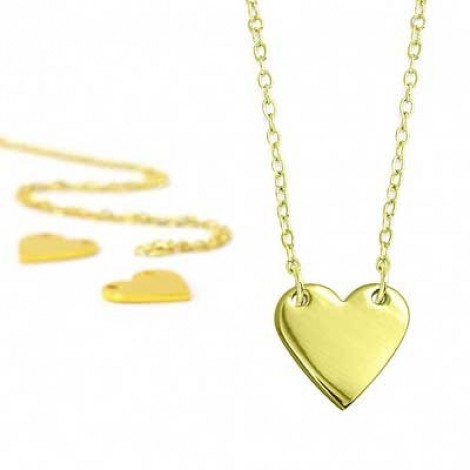 ImpressArt Personal Impressions Necklace Kit - Gold Heart ImpressArt Personal Impressions Necklace Kit - Gold Heart