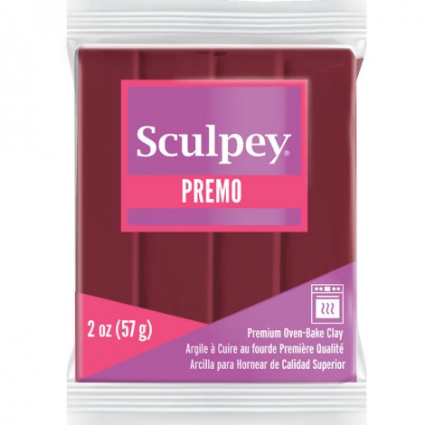Premo 57gm Polymer Clay - Alizarin Crimson