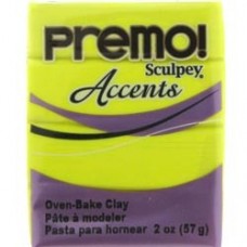Premo Accent 57gm - Fluorescent Yellow