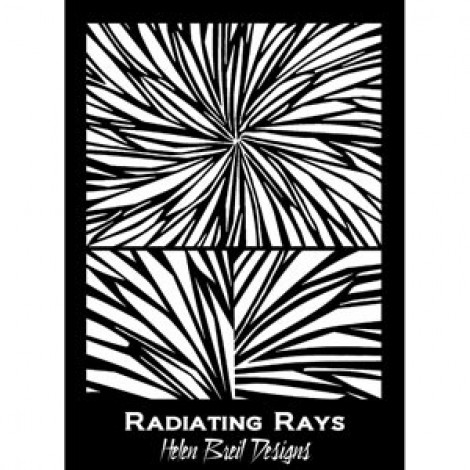 Helen Breil Silk Screen - Radiating Rays