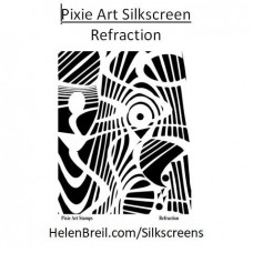 Pixie Art Silk Screen - Refraction