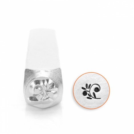 6mm ImpressArt Metal Stamp - Floral Swirl