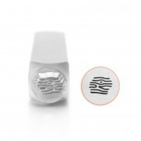 6mm ImpressArt Metal Stamp - Wood Texture