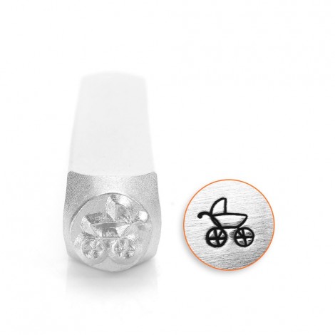 6mm ImpressArt Metal Stamp - Stroller