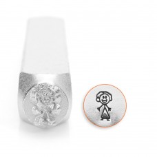 ImpressArt 7mm Mom Stick Figure Design Stamp