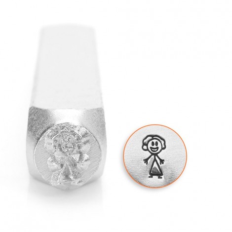 ImpressArt 7mm Mom Stick Figure Design Stamp