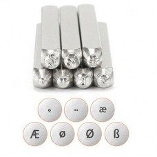 ImpressArt Euro Vowels Stamp Pack - 7 Pack