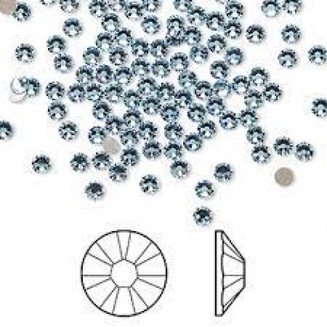 2.6mm SS9 Crystal Passions® Flatback Crystals - Aquamarine