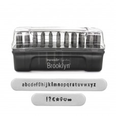 3mm ImpressArt Metal Stamps - Brooklyn Signature Lowercase