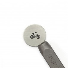 6mm ImpressArt Metal Signature Design Stamp - Bicycle