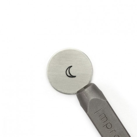 6mm ImpressArt Premium Metal Stamp - Moon 6mm ImpressArt Premium Metal Stamp - Moon