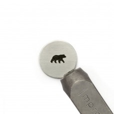 9.5mm ImpressArt Signature Metal Stamp - Bear
