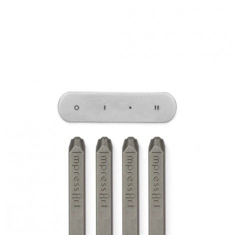 Impress Art Premium Metal Stamp Pack of 4 - Longitude & Latitude Impress Art Premium Metal Stamp Pack of 4 - Longitude & Latitude