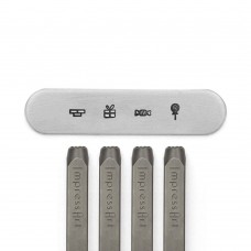 ImpressArt Holiday Village Signature Metal Stamp Pack - 4 pack (for soft & hard metals)