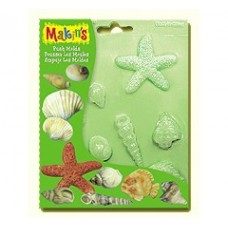Makins Push Mould - Seashells