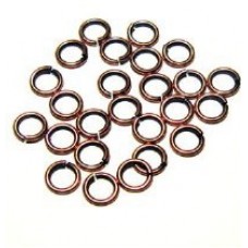 10mm Snapeez II Bella Flamed Copper Snapping Jumprings
