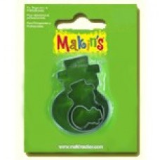 Makins Clay Cutter Set - Snowman - Set of 3