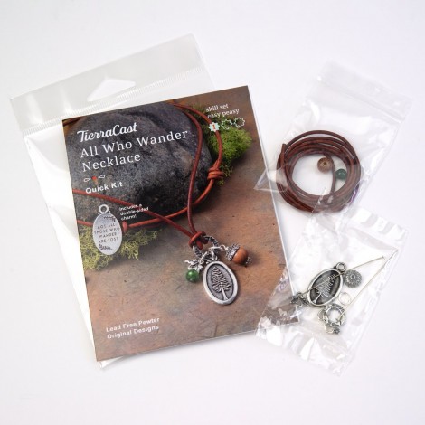 TierraCast All Who Wander Necklace Kit