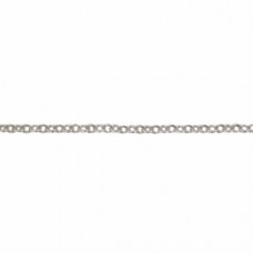 1mm Fine Tiffany Sterling Silver Cable Chain - Per 30cm