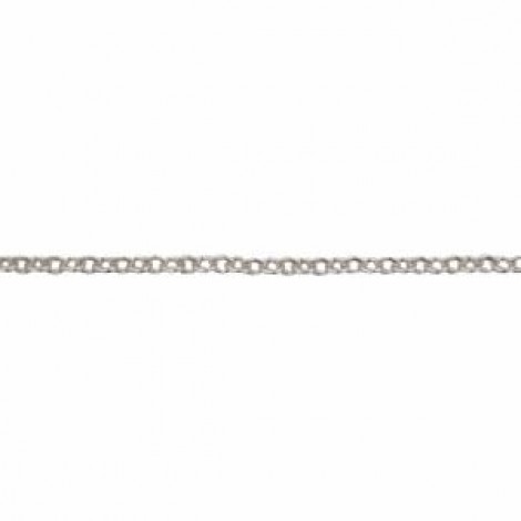 1mm Fine Tiffany Sterling Silver Cable Chain