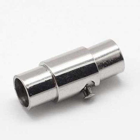 4mm ID Stainless Steel Magnetic High Quality Twist Column Clasps