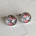 12mm ID High Quality 304 Stainless Steel Leverback Earrings with Setting - Per Pair