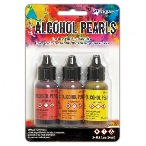 Tim Holtz Alcohol Ink - Pearls Kit 1 - Set of 3