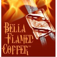 .024" 3mm Copper Ultraplate Twisted Tornado Crimps - Per pack of 10