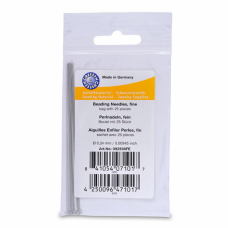 90mm (3.5in) Griffin Stainless Steel Beading Needles - Medium - Pack of 25