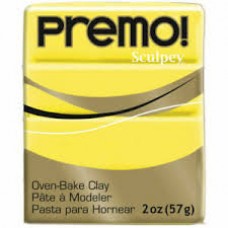 Premo 57gm Polymer Clay - Zinc Yellow