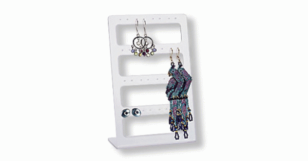 2023 New Upgrade Earring Holder Stand, Jewelry Display Dangle Earring  Hanging Organizer Acrylic Ear Studs Display Rack for Retail Show Personal  Exhibi | Fruugo BE